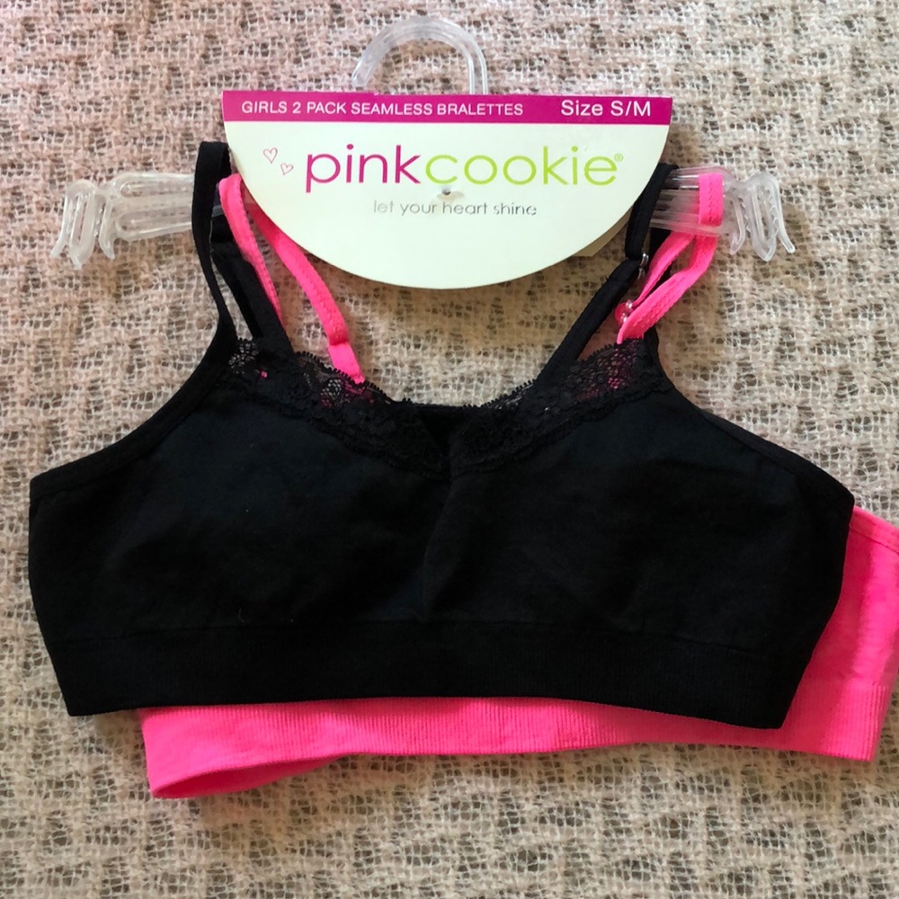 Girls 2 pack of braletts